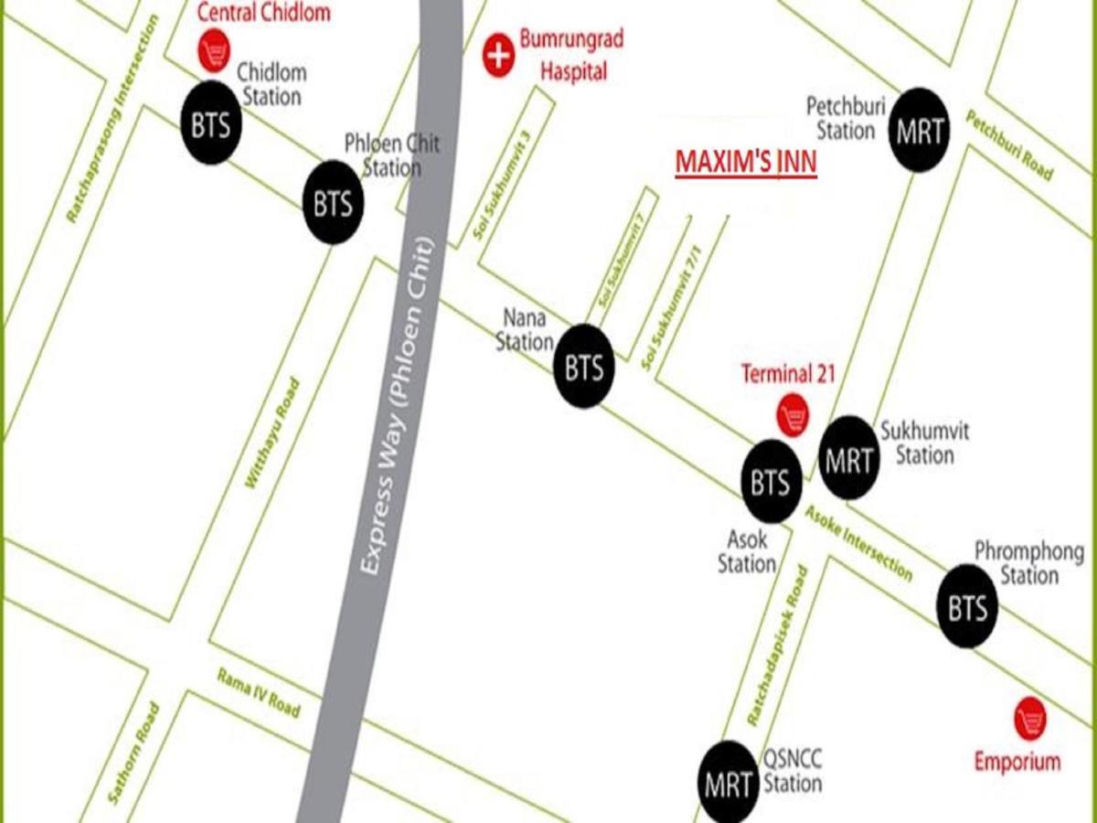 Maxim'S Inn Bangkok Ngoại thất bức ảnh